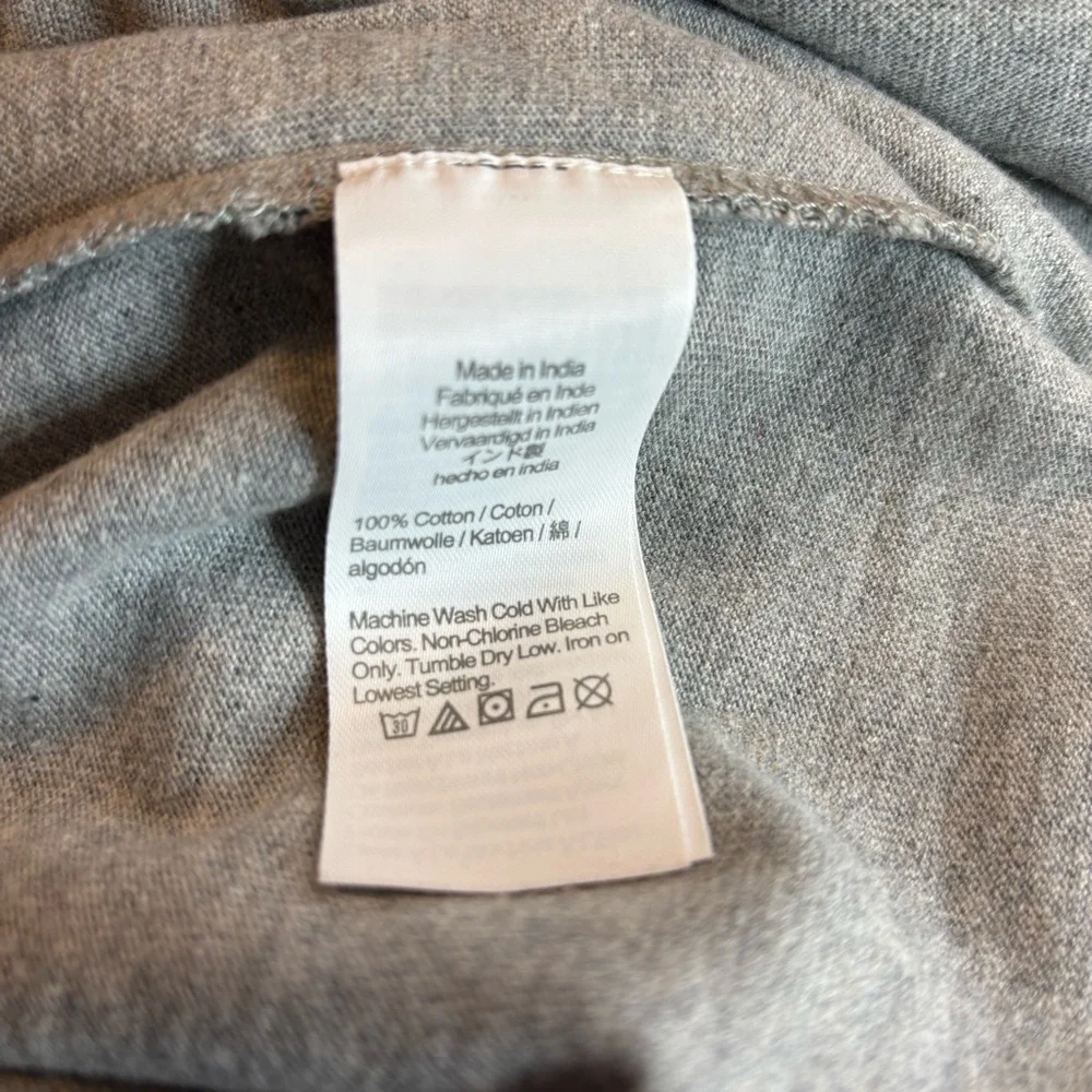 J CREW Cotton Gray Turtleneck Men’s Shirt Sz Medium